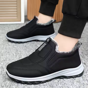 Bottes d'Hiver Thermiques Imperméables Lumineuses pour Hommes, Doublure Polaire, Chaussures de Neige Antidérapantes, Semelle Confortable, Marche, Mode, Coton Froid - Product Image 6