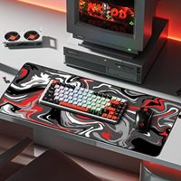 Tapis de souris Anime 3D imprimé personnalisé de haute qualité tapis de souris carré en caoutchouc antidérapant tapis de souris de jeu étanche pour le bureau