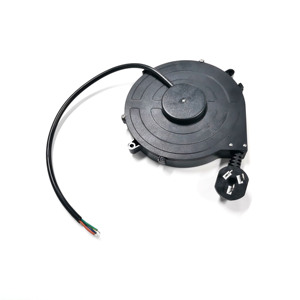 Adaptador de Corriente de 12V con Enchufe Chino, Cable de Extensión de 16AWG, Carrete de Cable Retráctil de 2.5m - Product Image 6