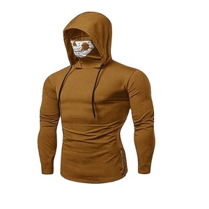 zip up high quality facemask men's <b>hoodies</b> - Product Image 1