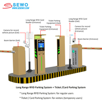 Système RFID SEWO pour Parking, Barrières Automatiques de Contrôle d'Accès de Véhicules pour Lots et Carports