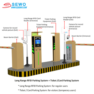 Sewo RFID hệ thống đỗ xe tự động xe kiểm soát truy cập cổng Boom rào cản Gates cho bãi đậu xe bãi đậu xe rất nhiều - Product Image 2