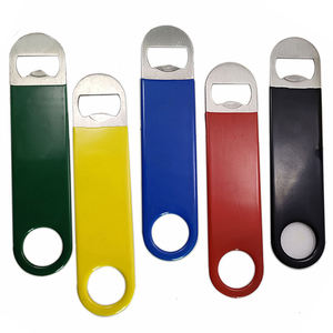 Personal isierte benutzer definierte Logo Metall Sublimation Kleine schwere Edelstahl flache Bierflaschen öffner - Product Image 1