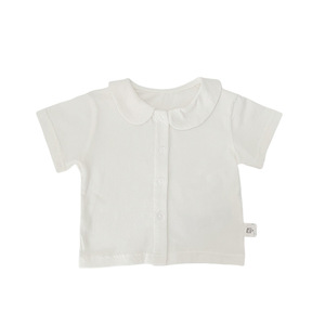 Camiseta de Verano para Niñas, Transpirable, de Algodón, con Cuello de Muñeca, Estilo Coreano, Delgada, Combinable con Todo - Product Image 5