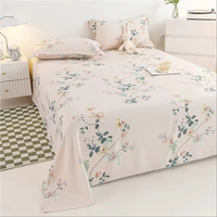 Parure de lit ShiSilk 100% bambou tissé simple, pour lit familial 140*106, rafraîchissante, respirante, 300TC, écologique, personnalisable, durable