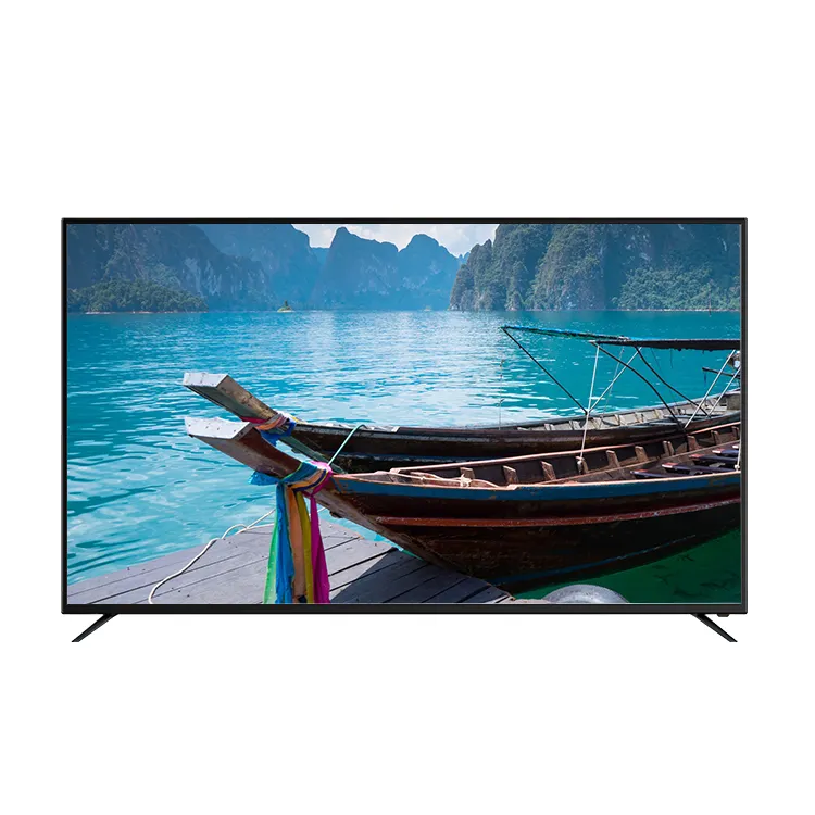 Original version Chinoise télévision intelligente 4S 55 pouces TV smart Commande Vocale Brosse Version hd wifi tv led