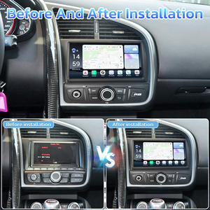 Autoradio avec écran tactile pour <span class=keywords><strong>Audi</strong></span> <span class=keywords><strong>R8</strong></span> 2007-2015, mise à niveau avec <span class=keywords><strong>Apple</strong></span> <span class=keywords><strong>Carplay</strong></span> sans fil, Android Auto, stéréo, GPS, navigation, lecteur multimédia - Product Image 2
