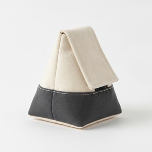 Estuche para Lápices con Forma de Bola de Arroz Onigiri, Estuche de Lona Triangular con Solapa, Kawaii, Logotipo Personalizado al por Mayor - Product Image 1