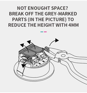 <span class=keywords><strong>Mini</strong></span> éclairage d'armoire <span class=keywords><strong>LED</strong></span> 1watt seuil de fenêtre ip44 super slim ajustable <span class=keywords><strong>led</strong></span> downlight encastré <span class=keywords><strong>mini</strong></span> - Product Image 4