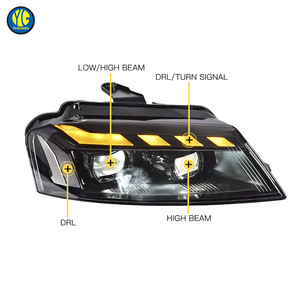 Phares LED YU GUANG pour <span class=keywords><strong>Audi</strong></span> <span class=keywords><strong>A3</strong></span> <span class=keywords><strong>8P</strong></span> Sportback 2008-2012 – Amélioration des <span class=keywords><strong>feux</strong></span> <span class=keywords><strong>avant</strong></span> RS3 12V avec <span class=keywords><strong>feux</strong></span> de jour - Product Image 5