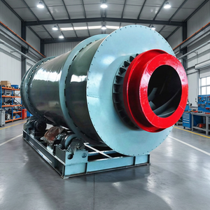 Secador Rotatorio de Tambor Pequeño de Alta Productividad Hongke de 0.6x8m con Motor para Secado de Biomasa, Astillas de Madera, Aserrín y Minerales - Product Image 1