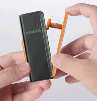 Boîte de rangement en plastique injecté carrée pour cure-dents, vente en gros Lohas, écologique, petite, portable, réutilisable