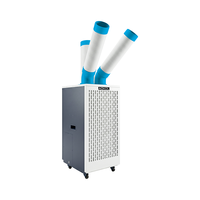 Refroidisseur portable industriel 12000 BTU, commande numérique, réservoir d'eau intégré, climatiseur mobile pour le refroidissement des salles de serveurs, directement de l'usine