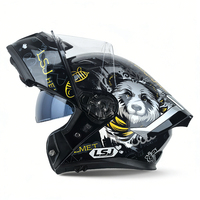 Casco Inteligente Avanzado para Moto, Casco Modular con Doble Visera, Resistente a Impactos, Casco de Seguridad para Motocicleta con ABS Abatible