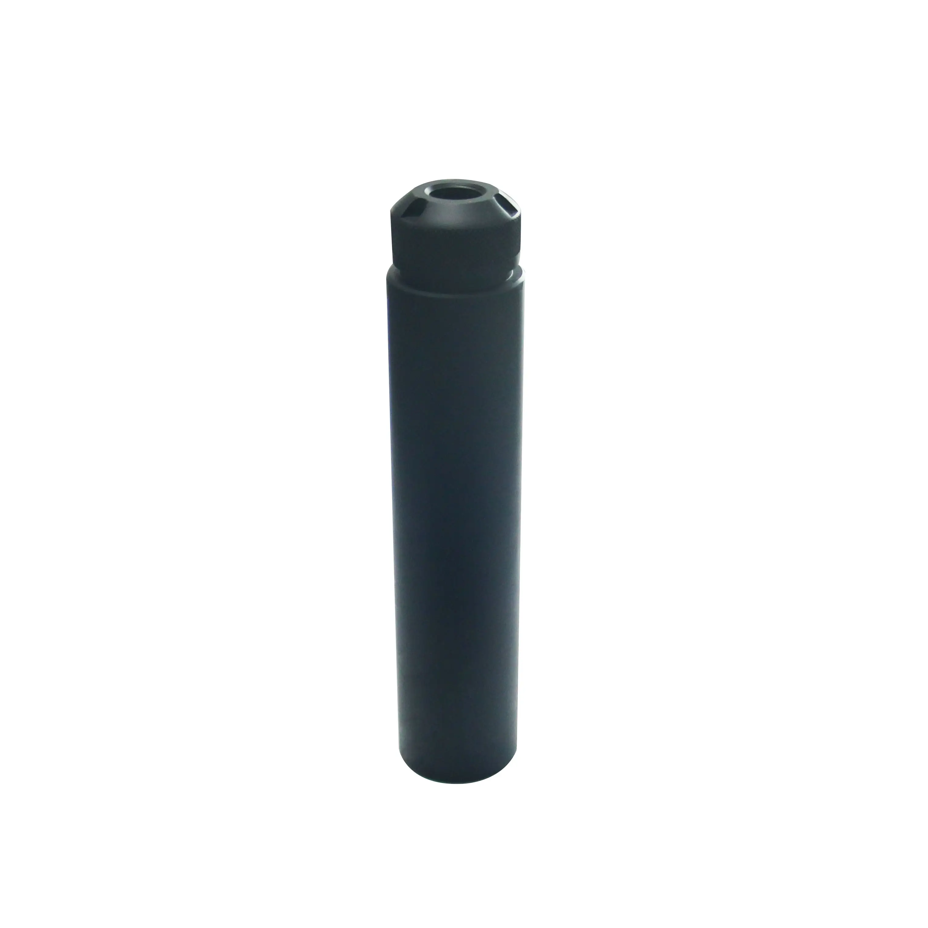 OEM numerical control processing parts stainless steel black coating internal thread fixed connection shaft sleeve