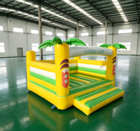 Château gonflable tropical en forme de palmier, en PVC, capacité 10 personnes, garantie 3 ans, mini château gonflable pour enfants pour la maison