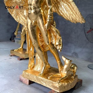 <span class=keywords><strong>Sculpture</strong></span> en bronze d'<span class=keywords><strong>Apollon</strong></span> grec en laiton finition antique, <span class=keywords><strong>sculpture</strong></span> de dieu <span class=keywords><strong>Apollon</strong></span> de haute qualité avec un aigle et un chien pour l'extérieur - Product Image 5