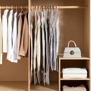 Pull Hanging <strong>Suction</strong> Vacuum Compression <strong>Bag</strong> Transparent Hanging Down Jacket Clothing <strong>Storage</strong> <strong>Bag</strong> - Product Image 4