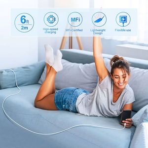 พร้อมจัดส่ง สายชาร์จเร็วแบบปรับแต่งได้ 1 เมตร 2 เมตร 20w PD Usb C to Usb C สำหรับโทรศัพท์ 16/15/14/13 สายชาร์จเร็ว - Product Image 4