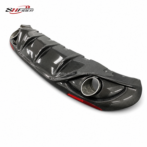 Difusor de Parachoques Trasero de Fibra de Carbono para <span class=keywords><strong>Alfa</strong></span> <span class=keywords><strong>Romeo</strong></span> Giulia <span class=keywords><strong>2.0</strong></span>, Alerón de Fibra de Carbono - Product Image 6