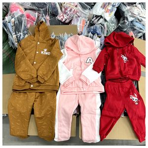 Ropa para niños vintage enviada aleatoriamente Ropa usada Ropa para niños Ropa de bebé, conjuntos de chándales para niños al por mayor para invierno - Product Image 3