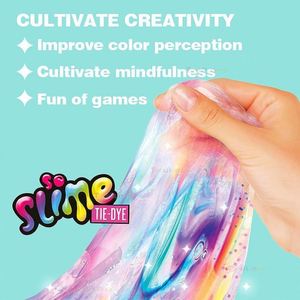 Kit de fabrication de slime Galaxy Tie Dye en vrac avec machine, activateur, produits, breloques en gelée et slime souple pour enfants - Product Image 6