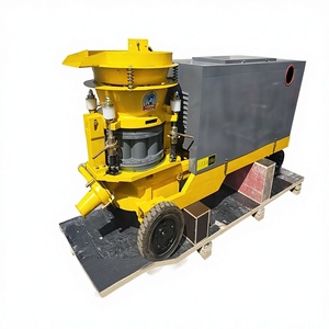 High Efficiency Concrete Refractory diesel Engine Concrete Spray <strong>Machine</strong> Gunite Dry <strong>Shotcrete</strong> <strong>Machine</strong> Concrete Spraying <strong>Machine</strong> - Product Image 1