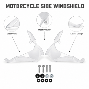 Parabrisas Lateral Nuevo y Popular para Honda CRF1100L <span class=keywords><strong>Africa</strong></span> <span class=keywords><strong>Twin</strong></span> 2024-2025, Deflector de Viento para Aventura y Turismo, Negro, Transparente, <span class=keywords><strong>Gris</strong></span> - Product Image 3