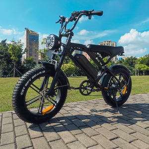 V20 Ebike Upgrade Fat Tire Mountain Off-Road Ebike Sport <b>Electric</b> E <b>Bike</b> City <b>Electric</b> Bicycle 250w E-<b>Bike</b> Fatbike Europa - Product Image 3