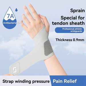 Ultra İnce Ayarlanabilir Bilek Desteği, Cırtcırt Bantlı Nefes Alabilen Eklem Bandajı, Bilek Burkulması Rahatlaması için - Product Image 6