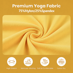Puresun RTS Ingrosso Set <span class=keywords><strong>Abbigliamento</strong></span> Yoga per Ragazze 8-9 <span class=keywords><strong>Anni</strong></span>, Gilet Solido Attivo con Volant, Traspirante, 75% Nylon 25% Spandex - Product Image 4