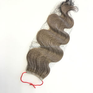 Top venduto vergine <span class=keywords><strong>capelli</strong></span> originali un donatore sottile filo <span class=keywords><strong>di</strong></span> <span class=keywords><strong>cotone</strong></span> annodato coreano gemelli <span class=keywords><strong>capelli</strong></span> Extension due punte <span class=keywords><strong>per</strong></span> trecce - Product Image 2