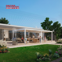 Pergola Éclairée Étanche en Aluminium, Charmante et Magique, pour Soirées et Dîners en Jardin