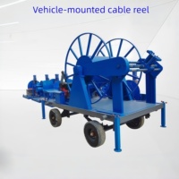 Cabrestante Eléctrico de Cable de Alta Resistencia Montado en Vehículo, Carrete Motorizado de Acero Inoxidable con 2 Años de Garantía para Maquinaria de Construcción