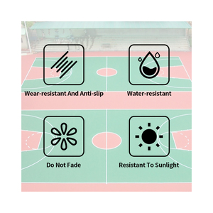 Thể thao ngoài trời Acrylic lớp phủ sàn nhựa Epoxy thể thao véc ni chất lỏng xây dựng đường đánh dấu sơn cho con lăn phun MSDS - Product Image 3