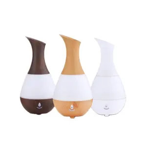 ब्लूटूथ संस्करण हवा Humidifier आवश्यक तेल विसारक खुशबू दीपक Aromatherapy के बिजली खुशबू विसारक धुंध निर्माता के लिए घर-लकड़ी