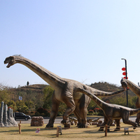 Pemasok Cina Dinosaurus T-Rex Robotik Ukuran Asli dengan Konstruksi Baja untuk Penggunaan Dalam/Luar Ruangan