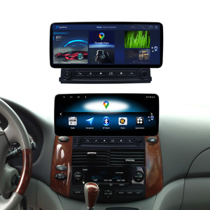 Vente en gros de kit radio de voiture sans fil 12,3 pouces avec écran tactile Android pour TOYOTA 2004-2010 SIENNA, navigation GPS, accessoires - Product Image 1