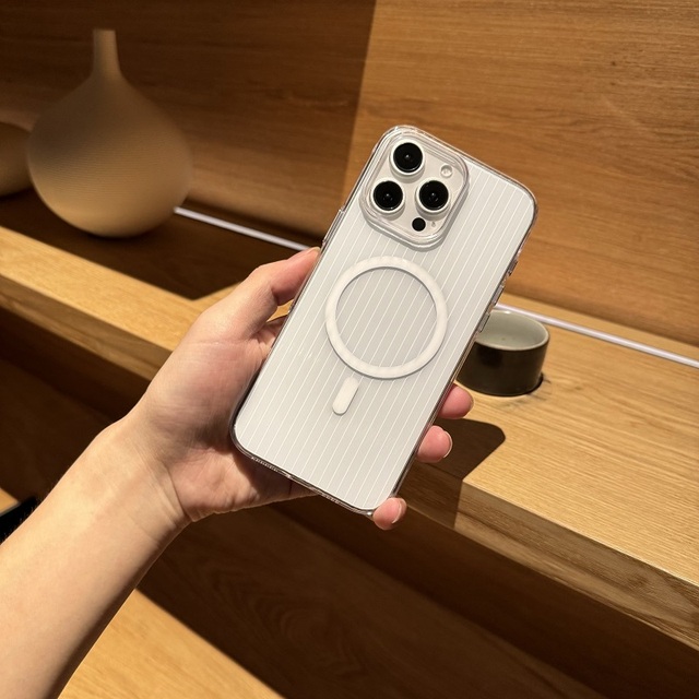 Custom Shockproof Slim Frosted Matte Tpu Pc Fine Hole Magnetic Wireless Charging Mobile Phone case for iPhone 16 15 14 Pro Max
