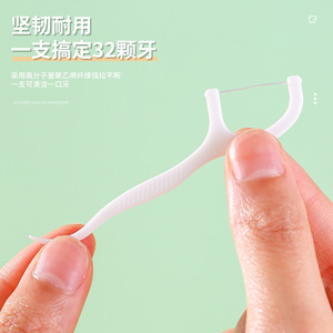 Dental Floss <b>Polymer</b> Smooth 50 Pack Deep Cleaning Tooth Gaps Oral Hygiene - Product Image 3