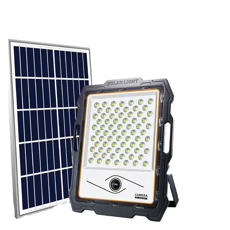 ALLTOP ODM Wholesale Customization Aluminum Wifi Waterproof IP65 100-400W 1080P Camera Outdoor Led Solar Floodlight for Garden
