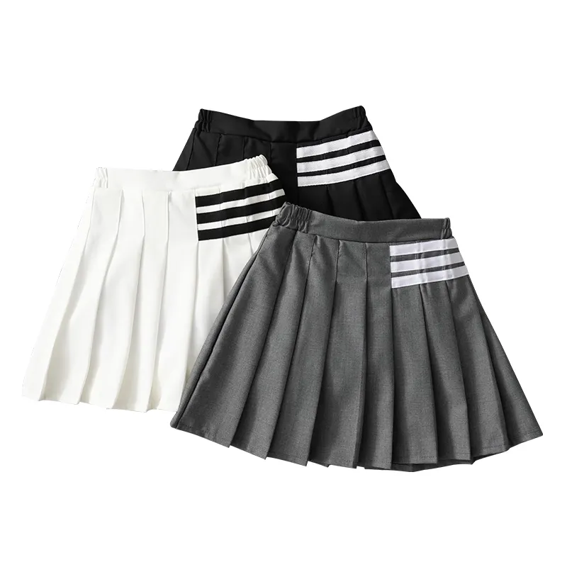 学生学校の制服スカート英国の大学スタイルの制服子供用スカート