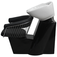 Fauteuil de lavage professionnel multifonctionnel portable pour salon de coiffure avec lavabo, directement de l'usine