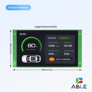 หน้าจอสัมผัส TFT LCD ขนาด 7 นิ้ว 800x480 ของ HK Able พร้อมบอร์ดพัฒนาโมดูล ESP32-S3 MCU สำหรับบ้านอัจฉริยะ HMI AIOT คอนโซลอัจฉริยะ - Product Image 4
