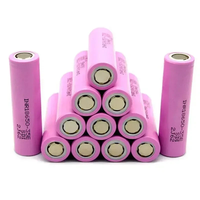Baterai IMR 18650 35E Baru Asli 3500mAh 3.7V Sel Isi Ulang Daya Tinggi LiNiMnCoO2 Katoda 1200 Siklus untuk Senter