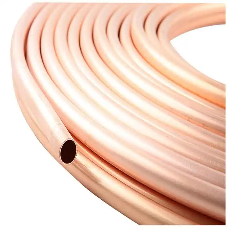 Tubo de cobre para aire acondicionado Tubo 8 Tubo de tubo redondo de cobre