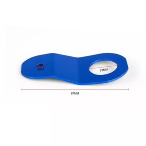 Civic EK Aluminum Radiator <b>Bracket</b> Mount Blue For Honda Civic Upgrade Part D1841 - Product Image 2