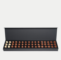 Vente en gros d'emballages papier personnalisés de luxe pour bonbons au chocolat Boîte de chocolat magnétique ordinaire plateau blister UV aliments recyclés