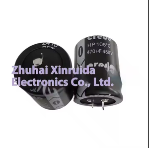 Alta Temperatura 105 ° Condensador Electrolítico de Aluminio C Snap-In de 470μF 450V, Bajo ESR para Inversor/Controlador de Motor Industrial/UPS - Product Image 6