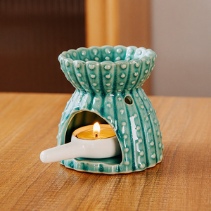 Difusor de Aroma Oceánico de Cerámica Hecho a Mano, Calentador Eléctrico de Cera, Quemador de Aceites Esenciales, Lámpara de Fragancia para Decoración del Hogar, Hotel, Spa, Regalo - Product Image 2